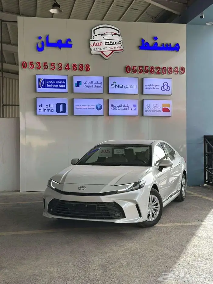 تويوتا كامري طيس بنزين بريمي 2025 كاش 1