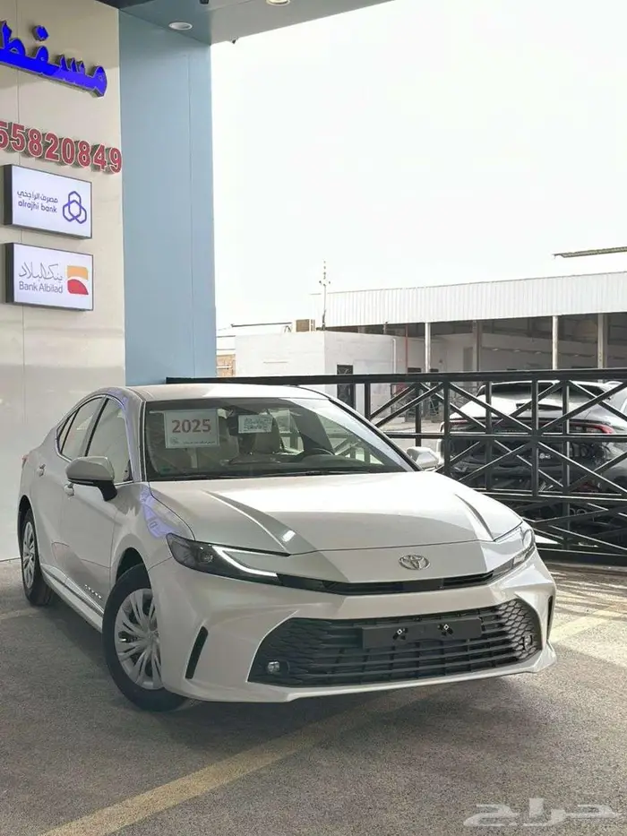 تويوتا كامري طيس بنزين بريمي 2025 كاش 0