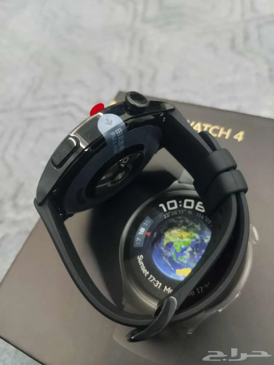 ساعة هواوي واتش 4 لون اسود جديدة New Huawei Watch 4 1