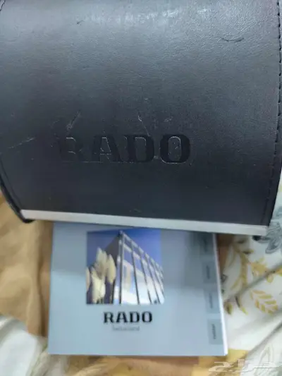ساعة رادو Rado رجالية شبه جديدة ساعة مخزنه مع علبه 0