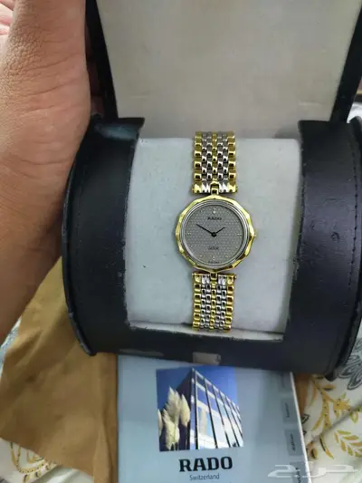 ساعة رادو Rado رجالية شبه جديدة ساعة مخزنه مع علبه 1