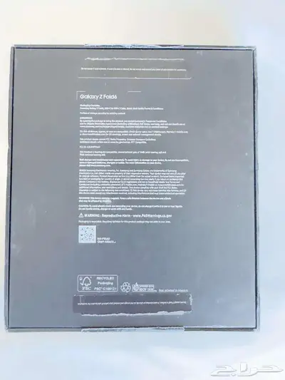 SAMSUNG GALAXY Z FOLD 6 256 BRAND NEW IN BOX Warranty 1