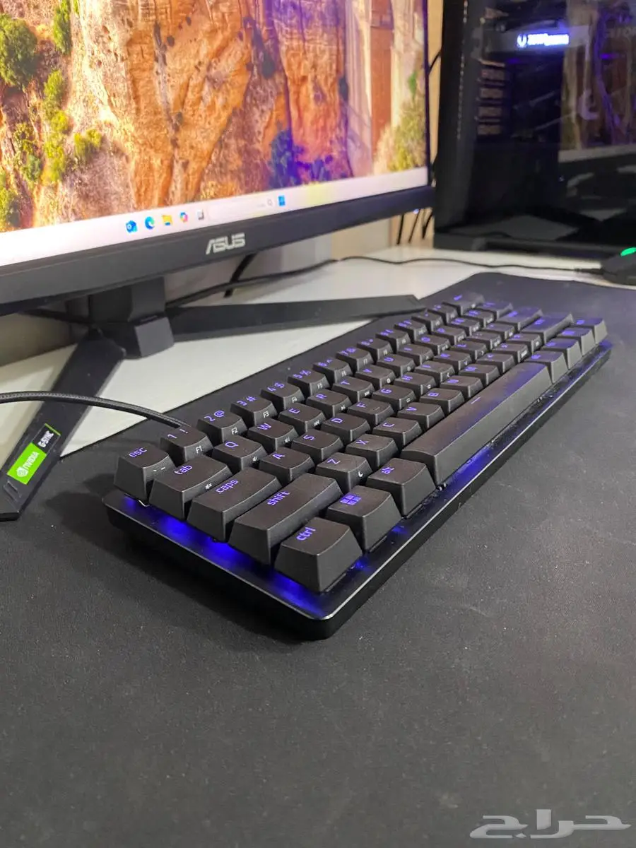 كيبورد قيمنق Razer Huntsman Mini 60 3