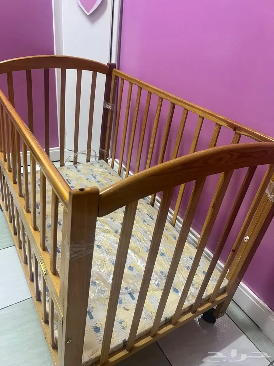 سرير اطفال رضع مع مرتبه 6