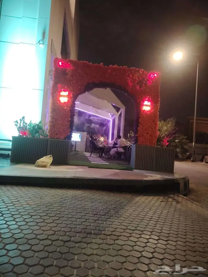 تنسيق حدائق عشب مظلات شلالات ثيل طبيعي 9