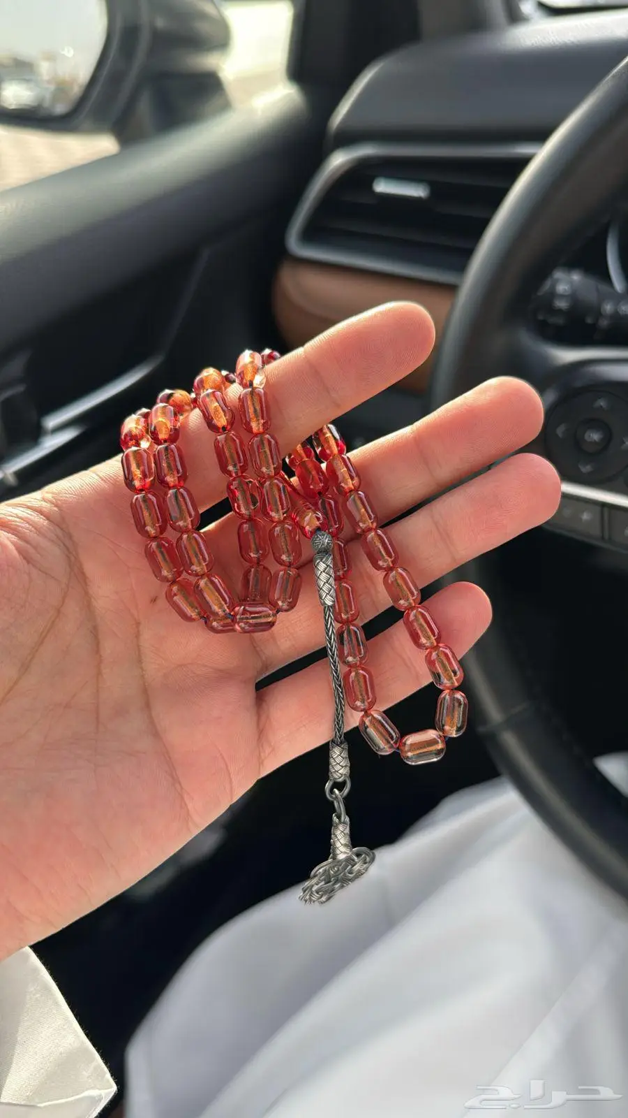 سبح زعفران اصليه ( طربزون فضه ) ثنتين بس 2