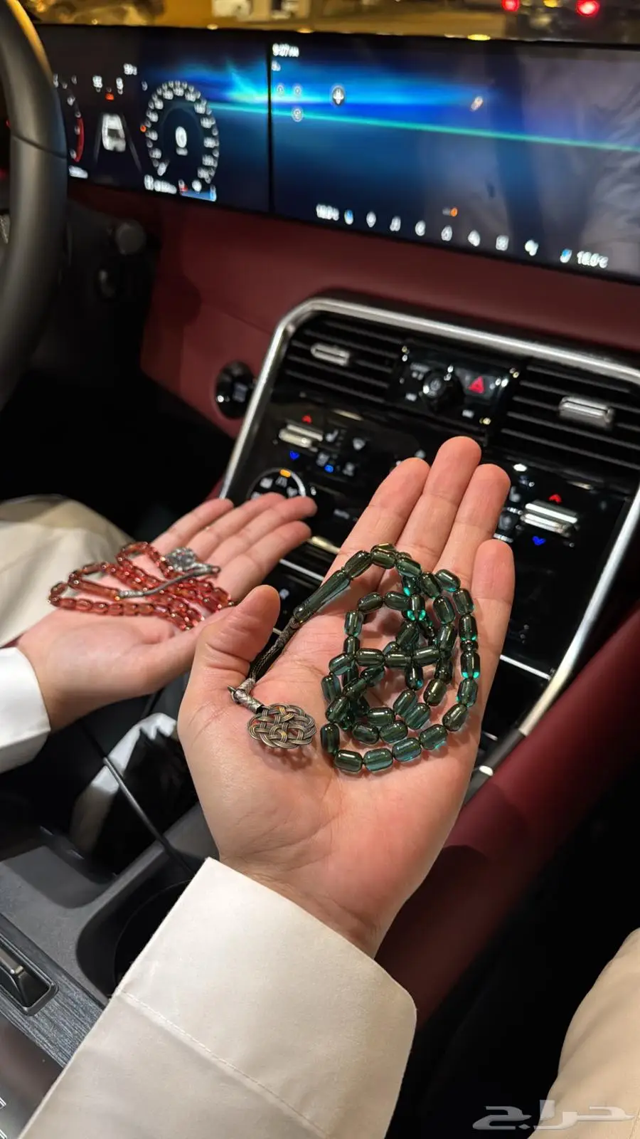 سبح زعفران اصليه ( طربزون فضه ) ثنتين بس 3