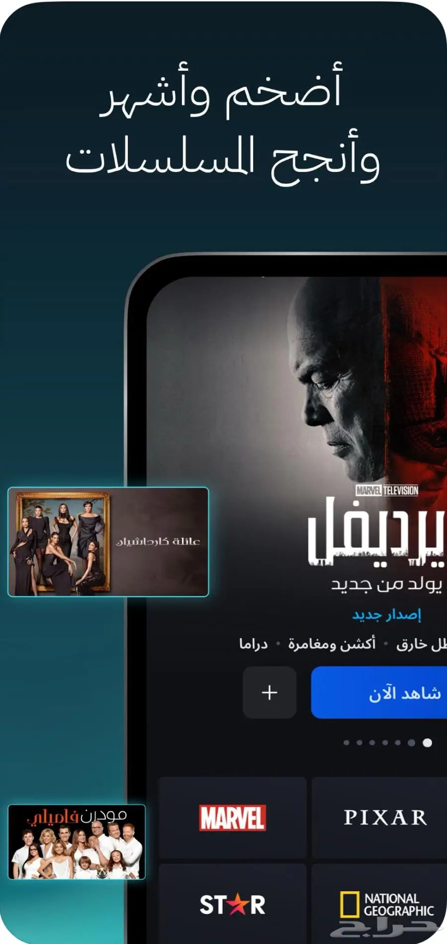 مورد اشتراكات نتف-لكس و شا-هد و ديز-ني و يوت-يوب 1