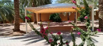 مظلات داخليه وخارجيه برجولات حديديه 0
