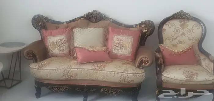 كنب من الصبان 5 قطع كبيره 2