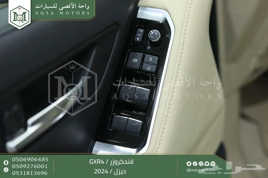 لاندكروزر جي اكس ار رقم 4 اسود ديزل 2024 اقل سعر كاش واقساط 25