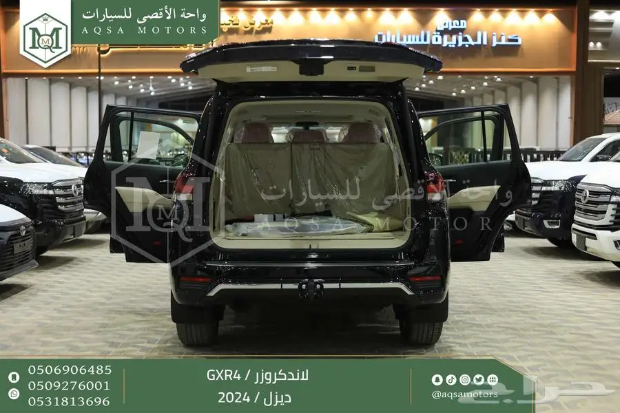 لاندكروزر جي اكس ار رقم 4 اسود ديزل 2024 اقل سعر كاش واقساط 5