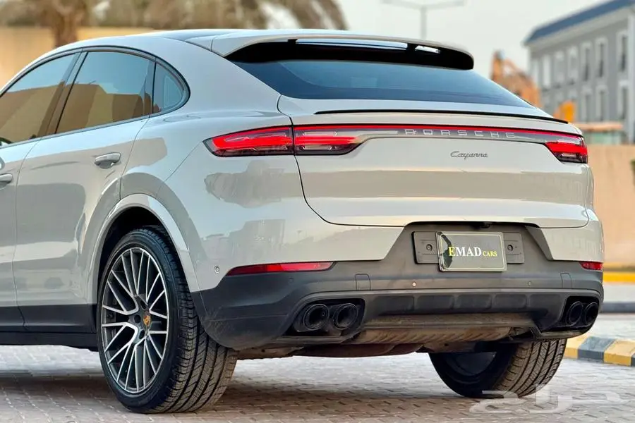 بورش كايين V6 2023 اسمنتي سعودي تحت الضمان 4