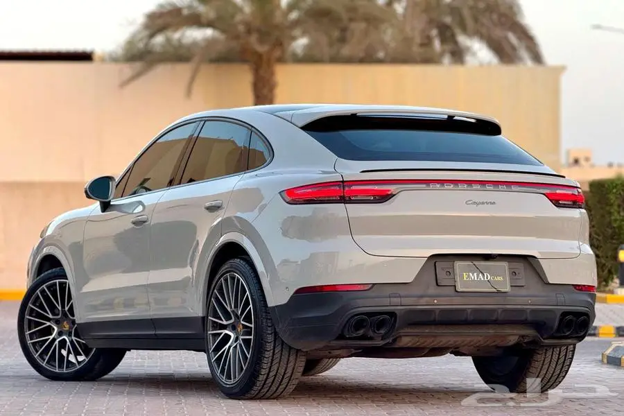 بورش كايين V6 2023 اسمنتي سعودي تحت الضمان 3