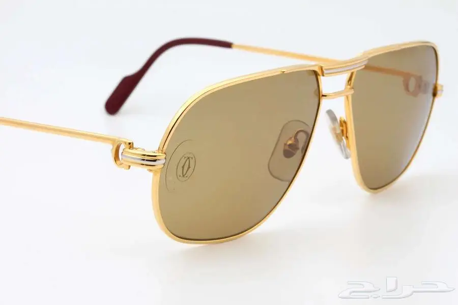 Cartier Vintage Sunglasses Model Tank Made in France 80 s 0