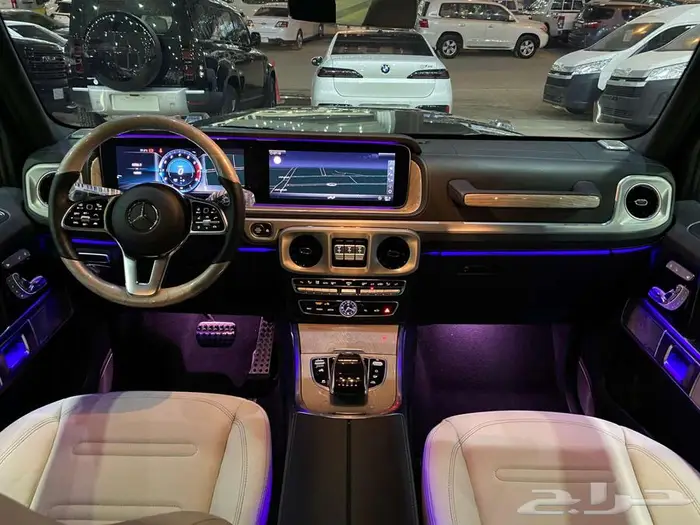 مرسيدس G500 موديل 2022 اسود ماشيه 46000كم 42