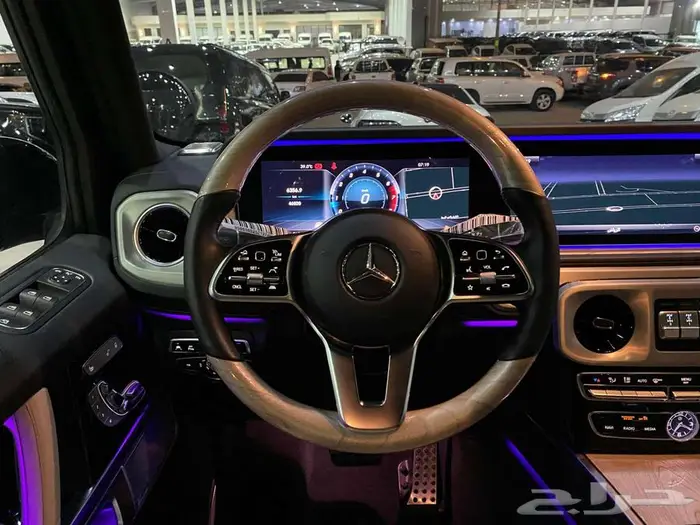 مرسيدس G500 موديل 2022 اسود ماشيه 46000كم 52
