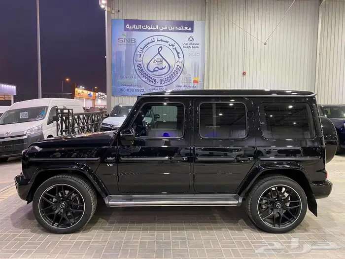 مرسيدس G500 موديل 2022 اسود ماشيه 46000كم 7