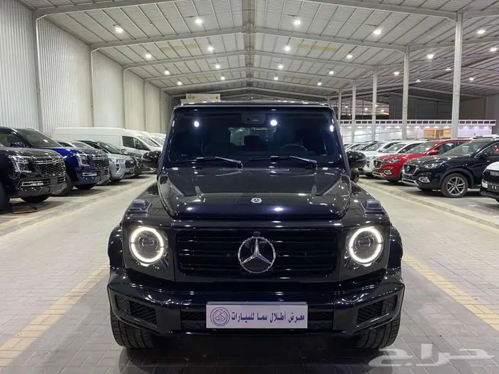 مرسيدس G500 موديل 2022 اسود ماشيه 46000كم 0