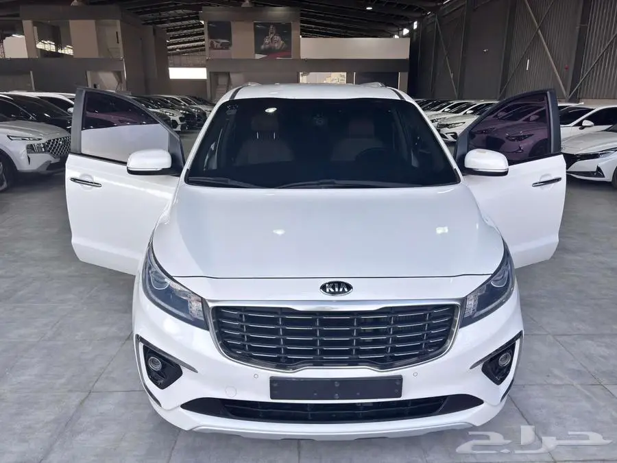 كيا كرنفال ديزل 2019 بطاقة جمركية 9 مقاعد استيراد كوريا 7