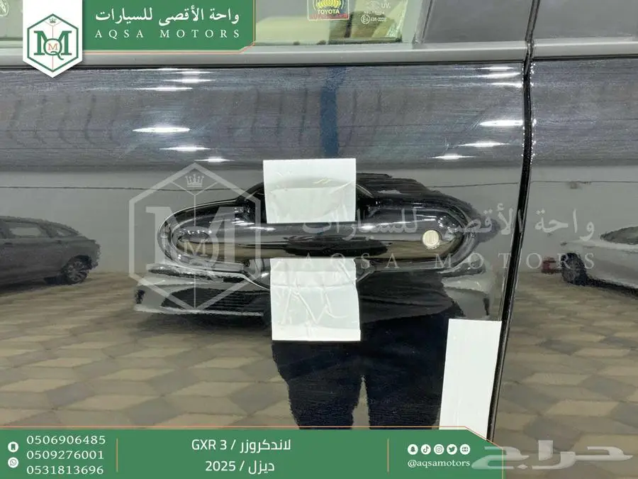 لاندكروزر جي اكس ار رقم 3 اسود ديزل 2025 اقل سعر كاش واقساط 37