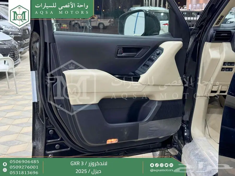 لاندكروزر جي اكس ار رقم 3 اسود ديزل 2025 اقل سعر كاش واقساط 38