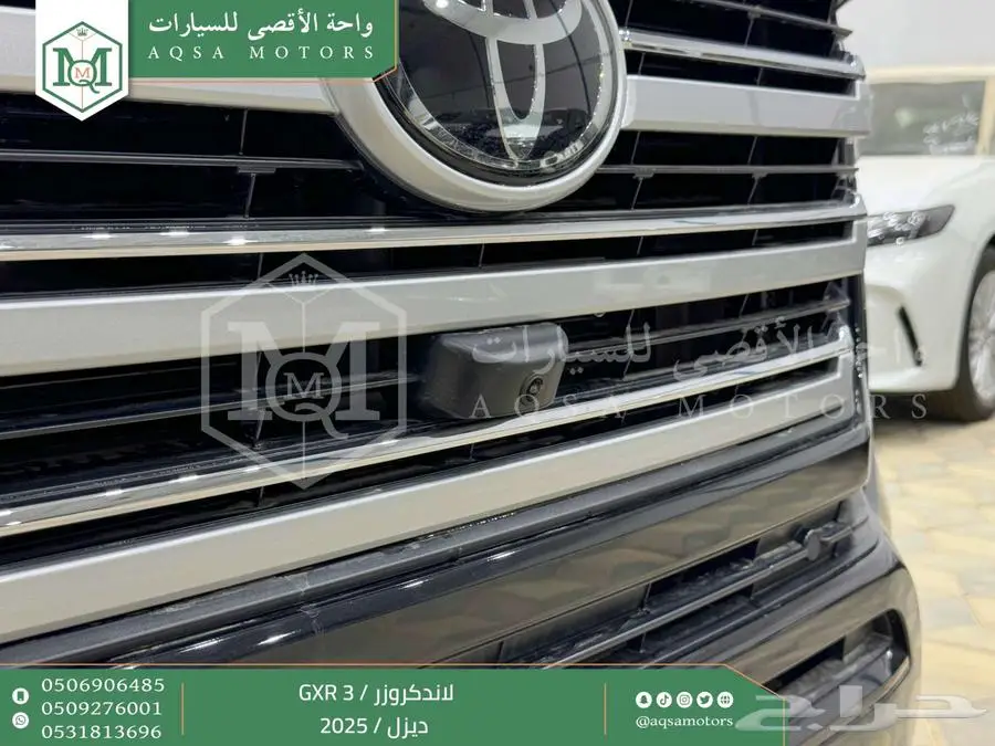 لاندكروزر جي اكس ار رقم 3 اسود ديزل 2025 اقل سعر كاش واقساط 46