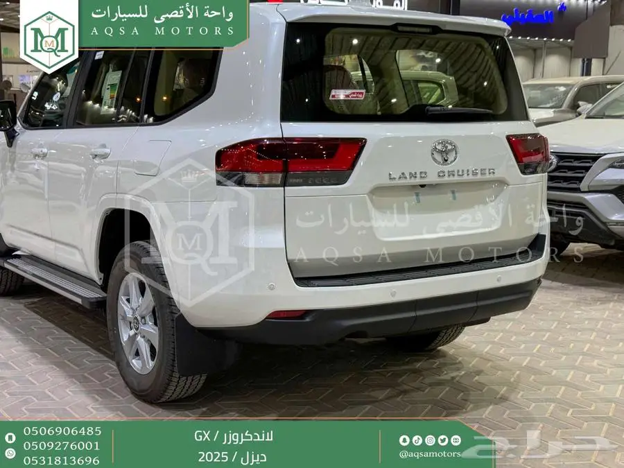 لاندكروزر جي إكس GX أبيض ديزل 2025 اقل سعر كاش واقساط 19