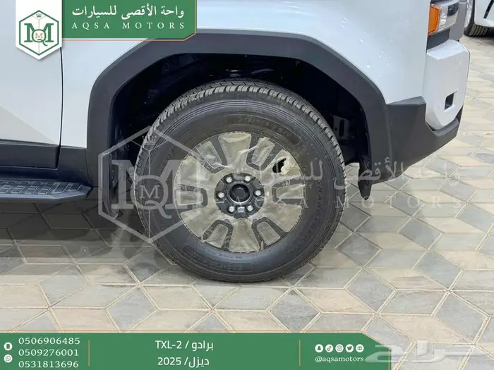 برادو تي اكس ال 2 أبيض ديزل 2025 اقل سعر كاش واقساط 23
