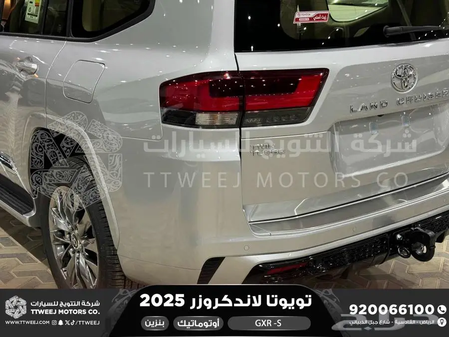 لاندكروزر جي اكس ار اس فضي بنزين 2025 اقل سعر كاش واقساط 30