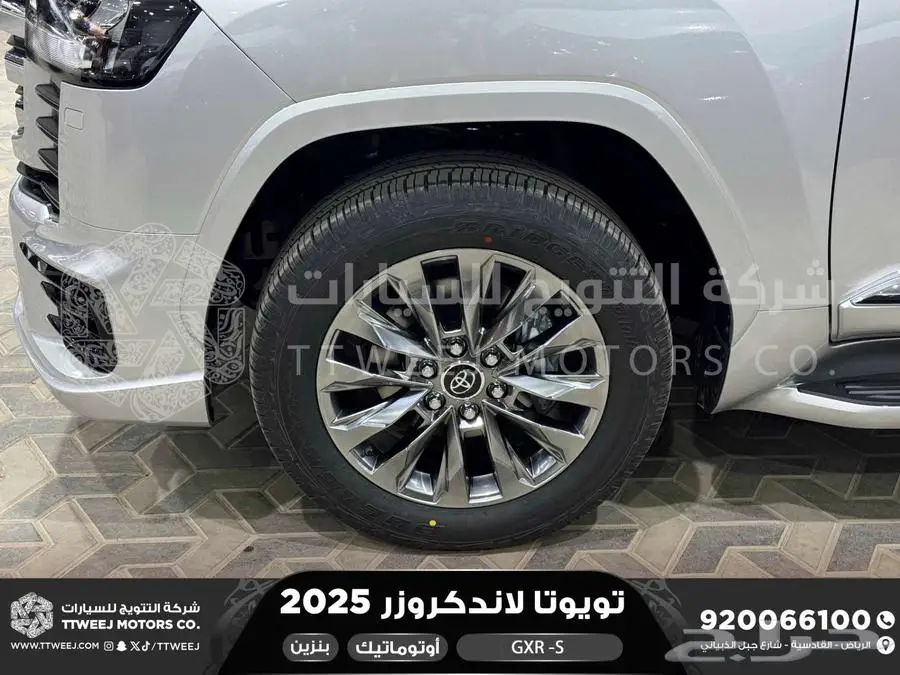 لاندكروزر جي اكس ار اس فضي بنزين 2025 اقل سعر كاش واقساط 6