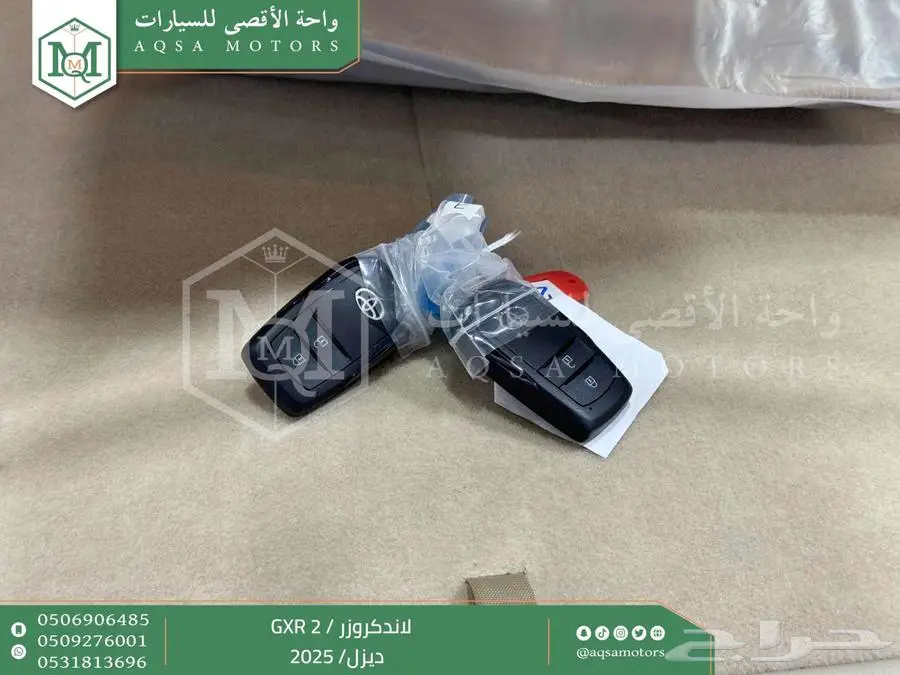 لاندكروزر جي اكس ار رقم 2 رمادي ديزل 2025 اقل سعر كاش واقساط 48