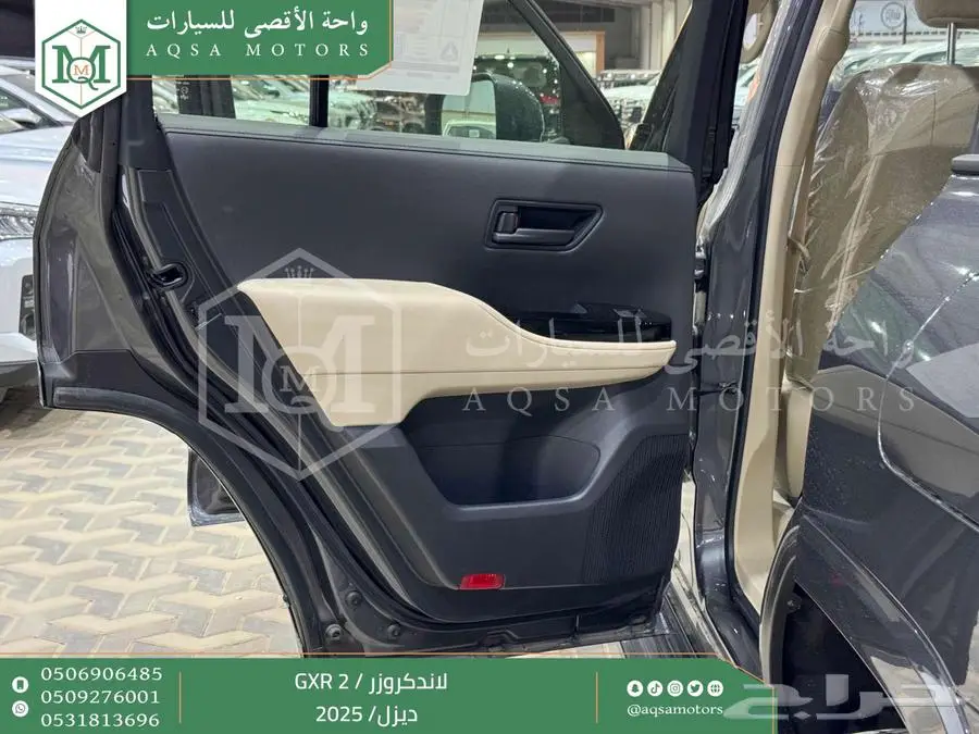 لاندكروزر جي اكس ار رقم 2 رمادي ديزل 2025 اقل سعر كاش واقساط 20