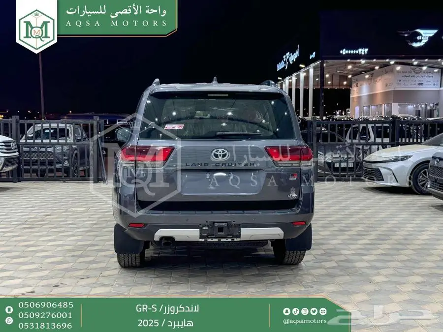 لاندكروزر جي ار GR رمادي هايبرد 2025 اقل سعر كاش واقساط 41