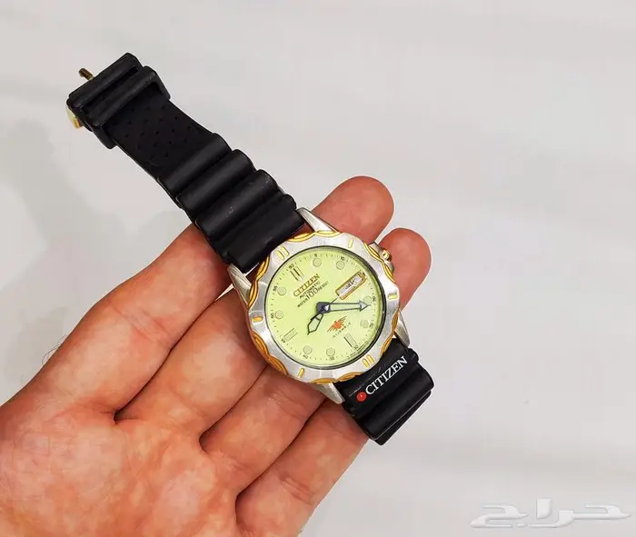 ساعة اوتوماتيكية سيتزن اصلية ابو جناح للبيع بسعر خاص 11