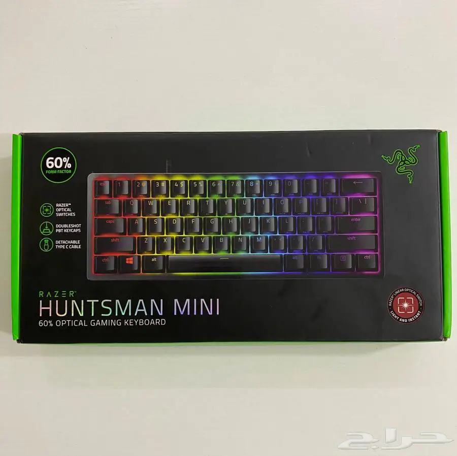 كيبورد قيمنق Razer Huntsman Mini 60 0