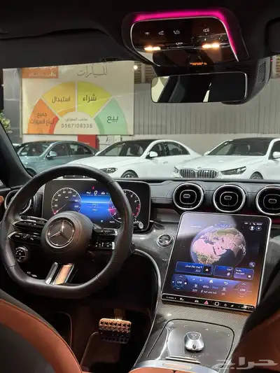 مرسيدس C300 AMG 2024 فل كامل . رصد الفخامة 31