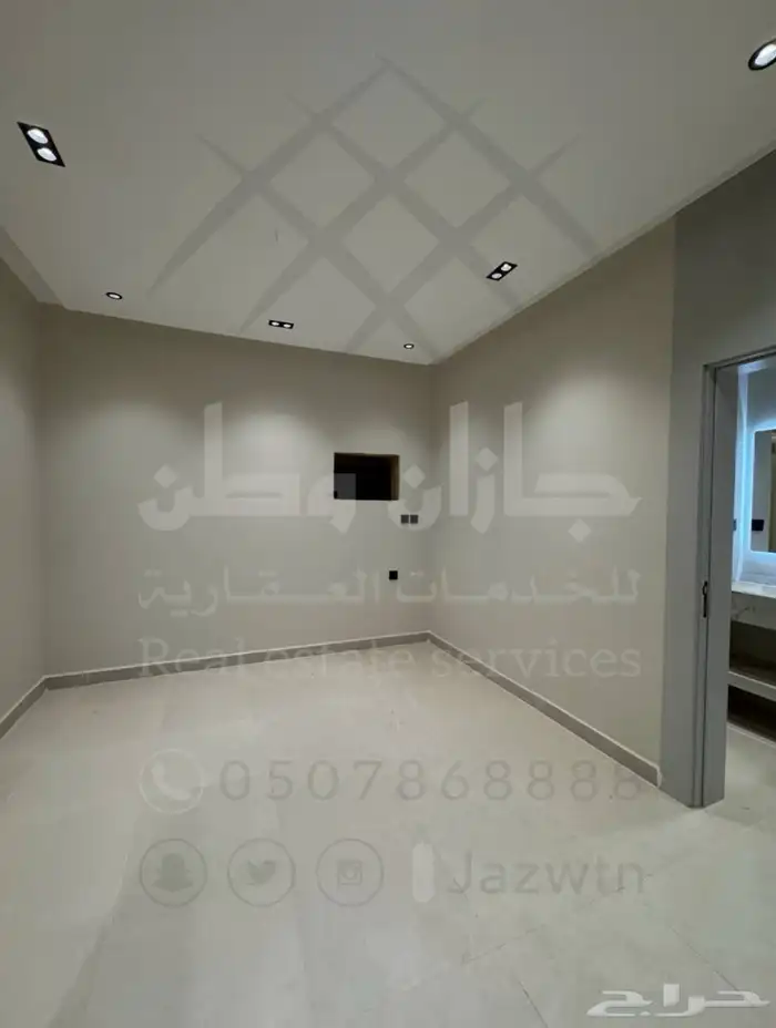 شقة تمليك 5 غرف بفناء مستقل في جنوب مدينة جازان 4