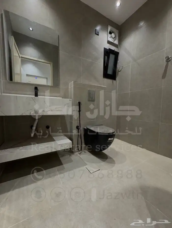 شقة تمليك 5 غرف بفناء مستقل في جنوب مدينة جازان 11
