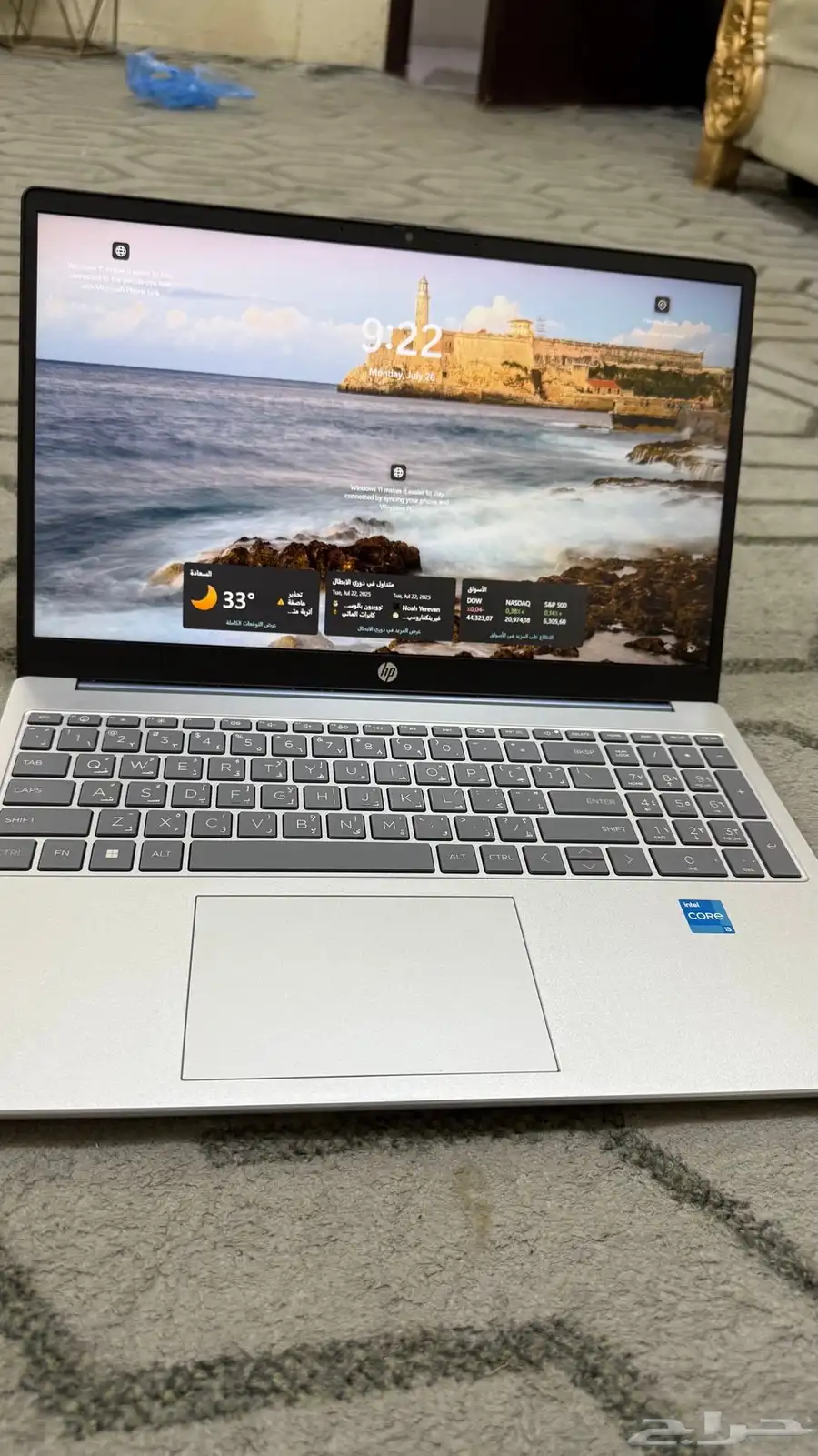 لاب توب -hp index