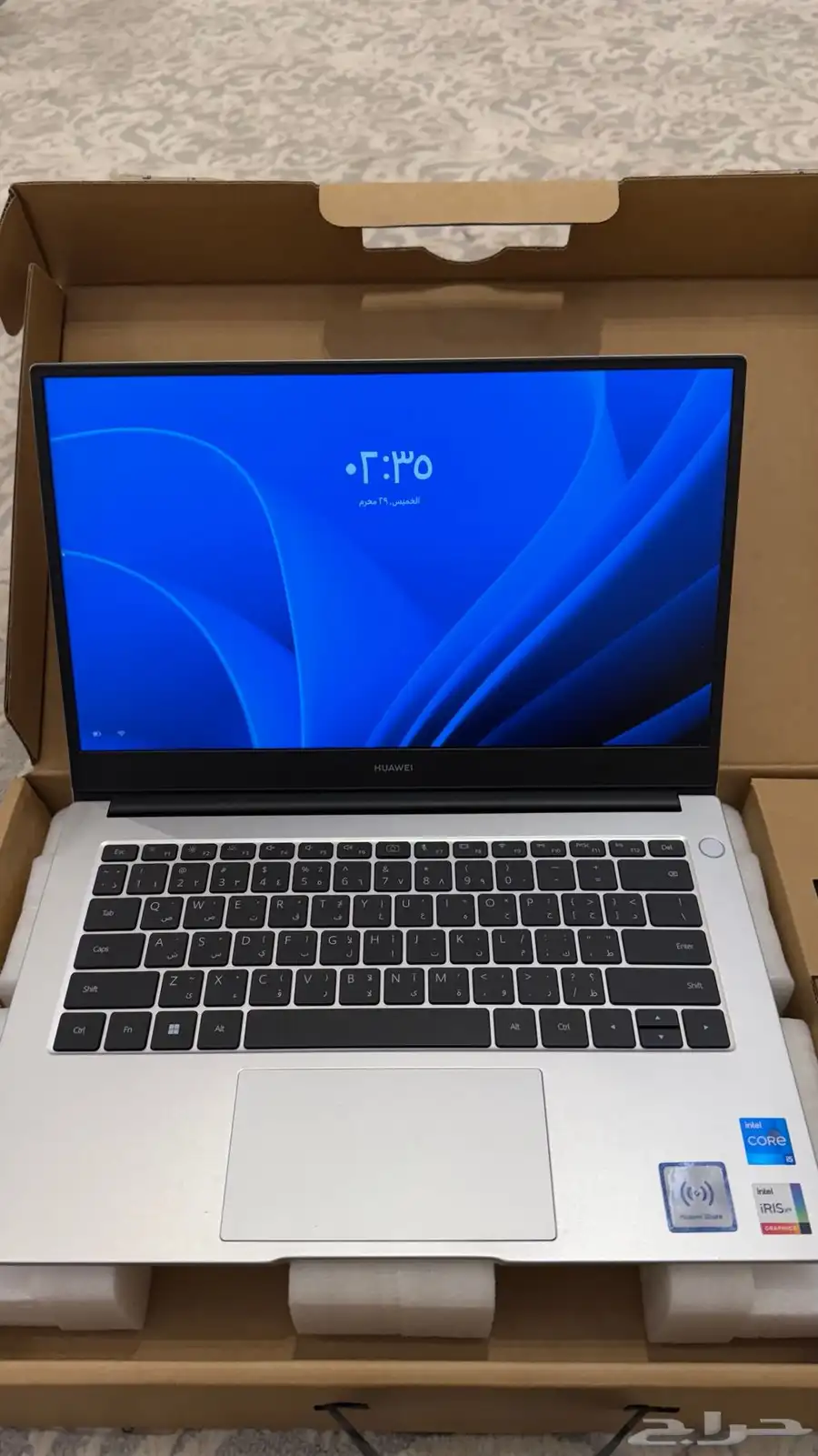 لابتوب هواوي   i5 رام   8 1