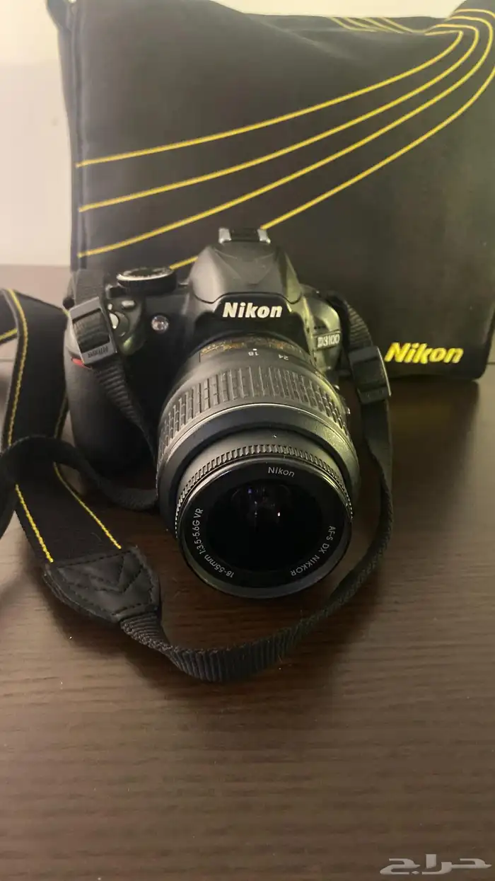 كاميرا Nikon 3100 بحالة ممتازة 0