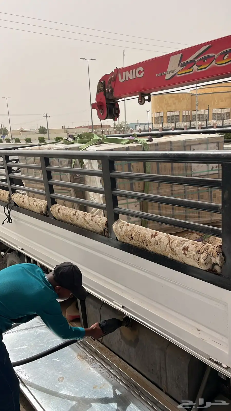 دنه ونش هدروليك ف بيشه. 1