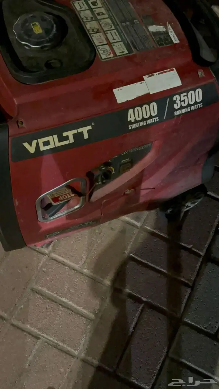 للبيع مولد 4000 بنزين كاتم 0