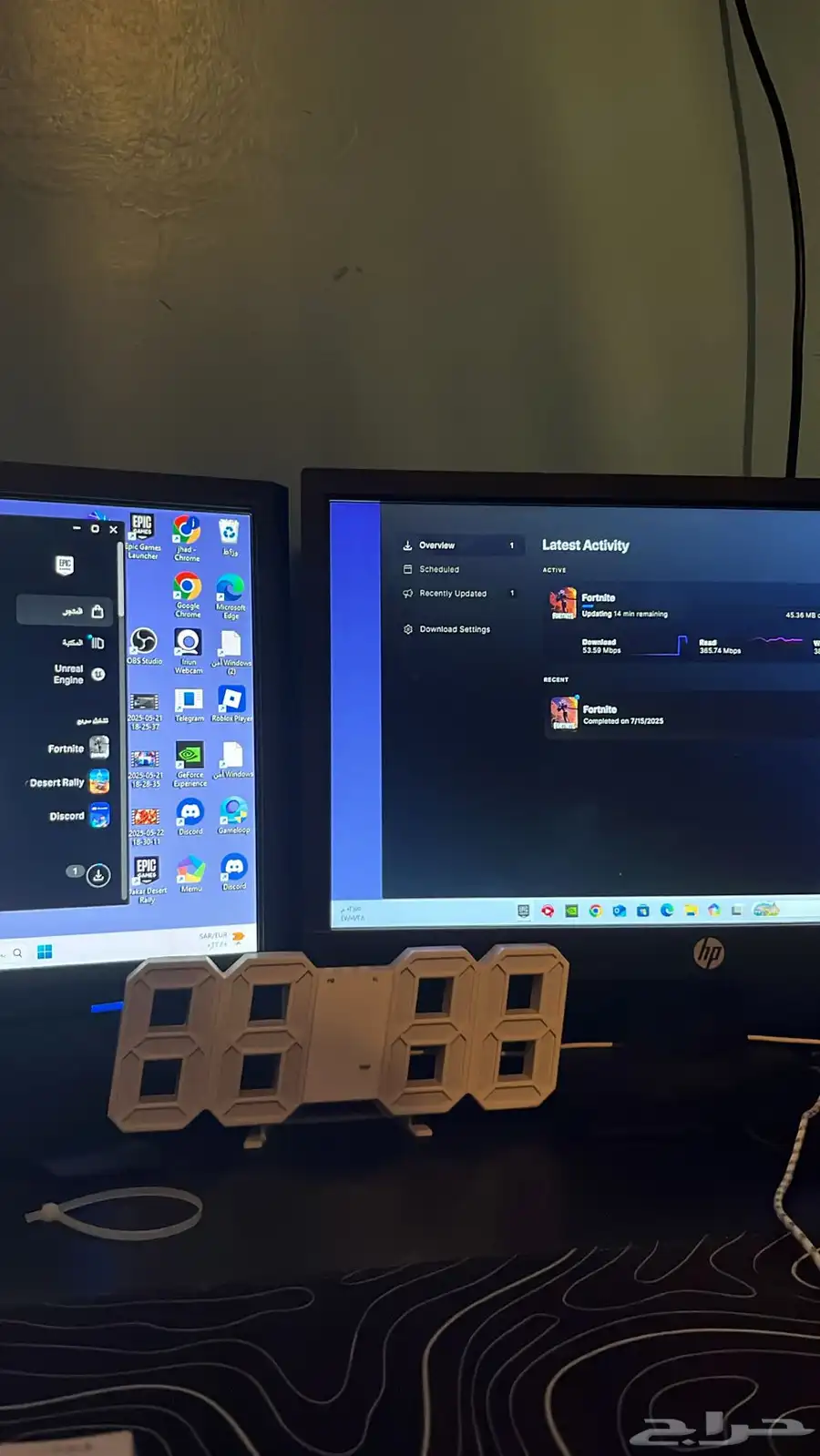 بيسي للبيع يشغل فورت ع 60 فريم ثابت وكريتف حول 120 0