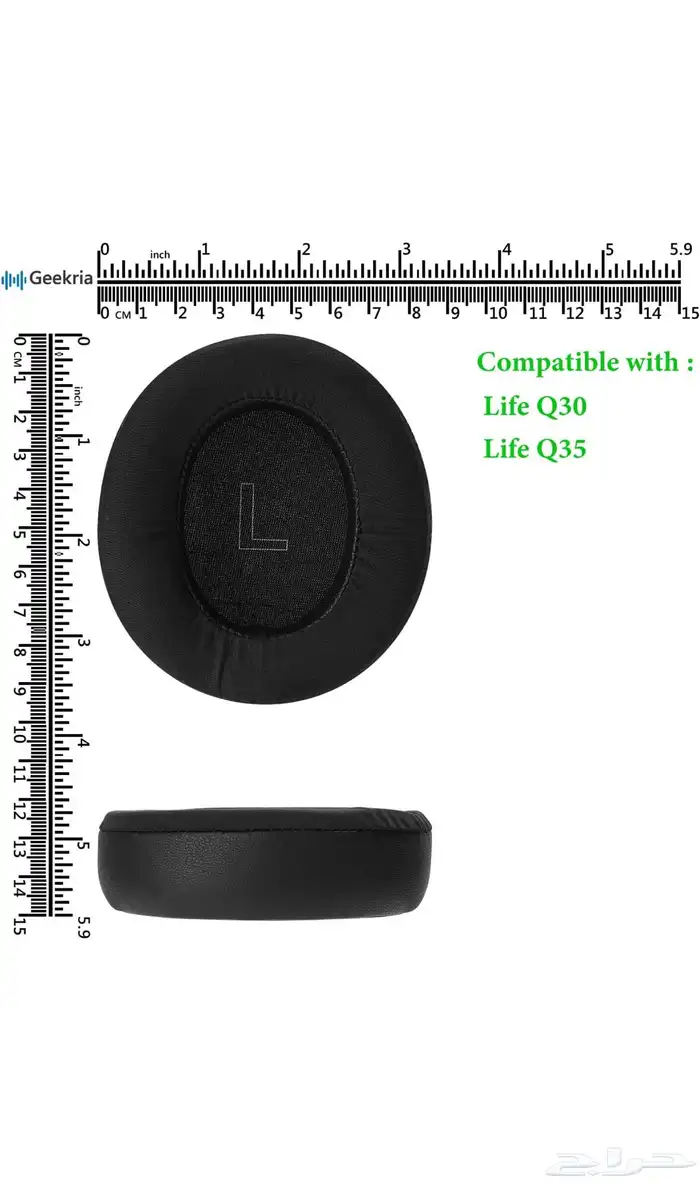 وسائد اذن بديلة من الجل البارد لسماعاتQ30 Q35 5