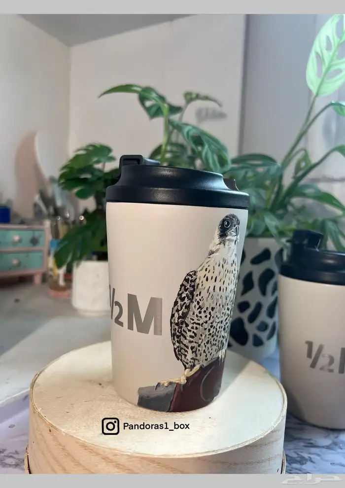 كوب هاف مليون برسمة صقر 1
