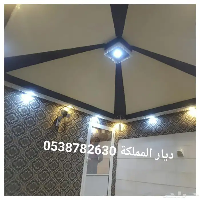 مظلات سيارات مواقف سيارات بيوت شعر سواتر 9