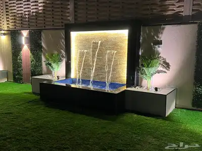قسم الشلالات ونوافير المياه 3