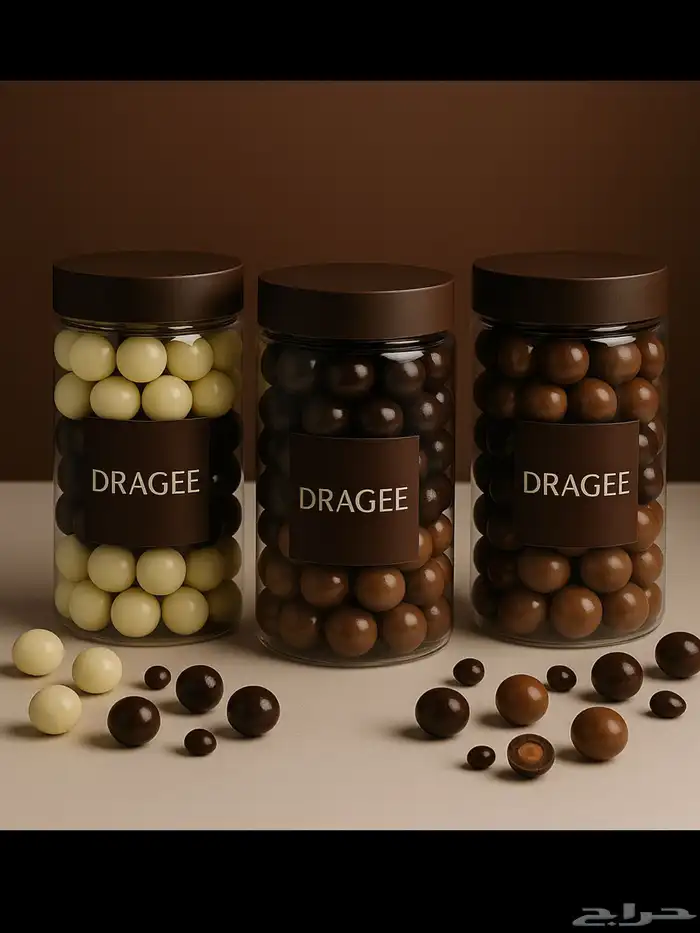 مكسرات مغلفة بالشوكلاتة البلجيكية كل الانواع متوفره 0